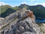 Lago di Fedaia - Col di Bousc